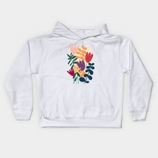 Abstract Flower Market Illustration 6 Kids Hoodie